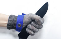 conforto de corte da mão da proteção do trabalho industrial das luvas de aço inoxidável da segurança 304L anti